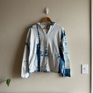 Esby Tie Dye Cotton Hoodie